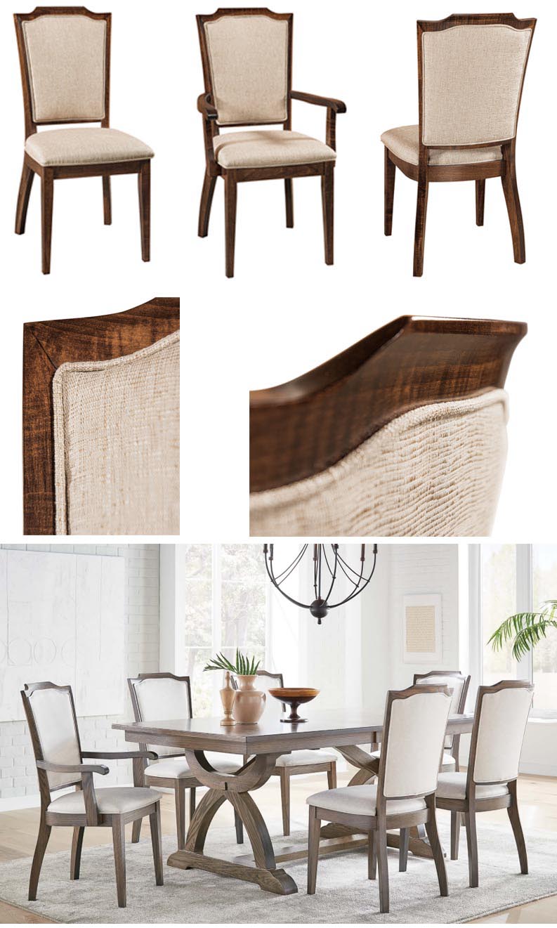 amish woodworking custom wood chair image