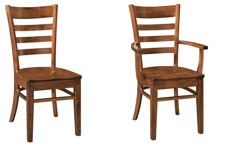 amish woodworking custom wood chair image