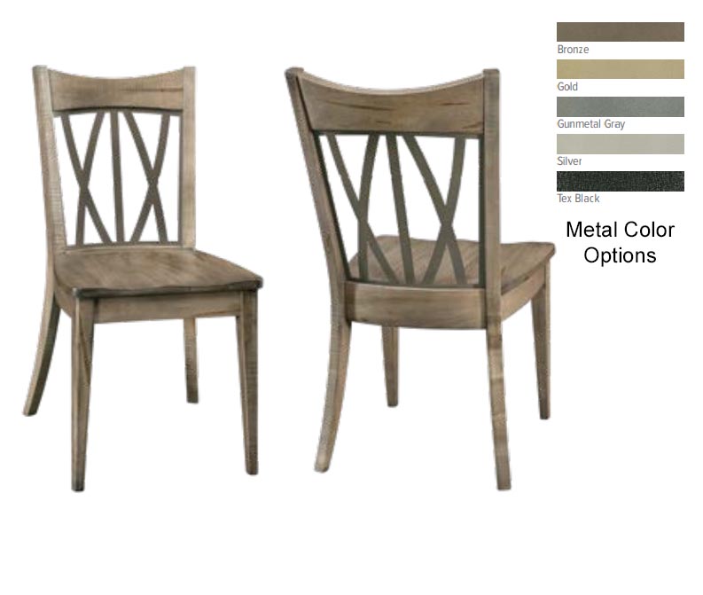 amish woodworking custom wood chair image