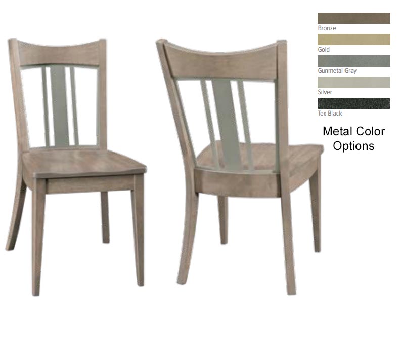 amish woodworking custom wood chair image