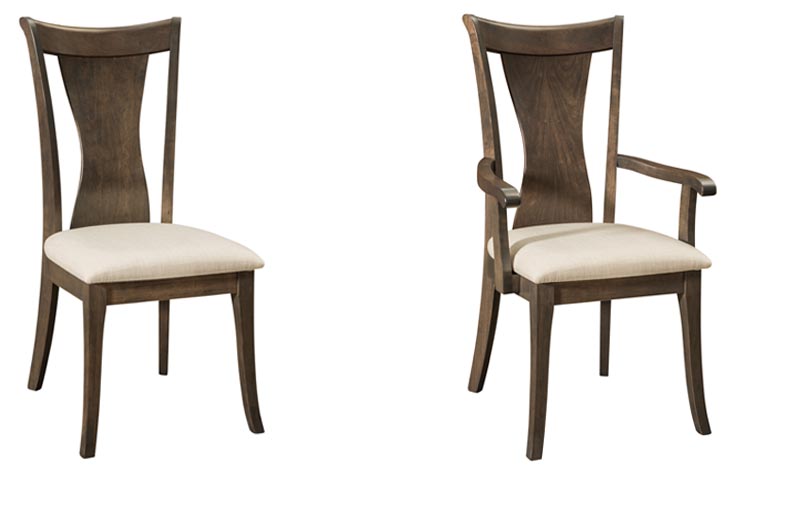 amish woodworking custom wood chair image
