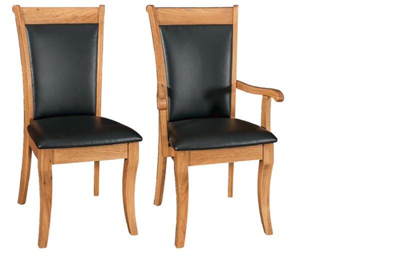amish woodworking custom wood chair image