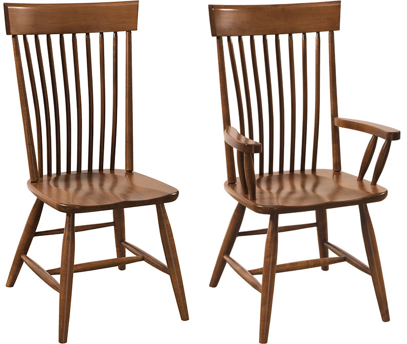 amish woodworking custom wood chair image