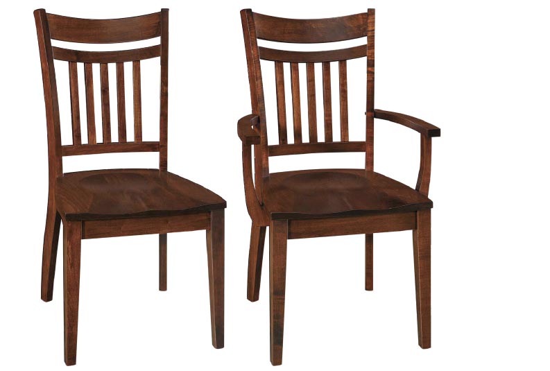amish woodworking custom wood chair image