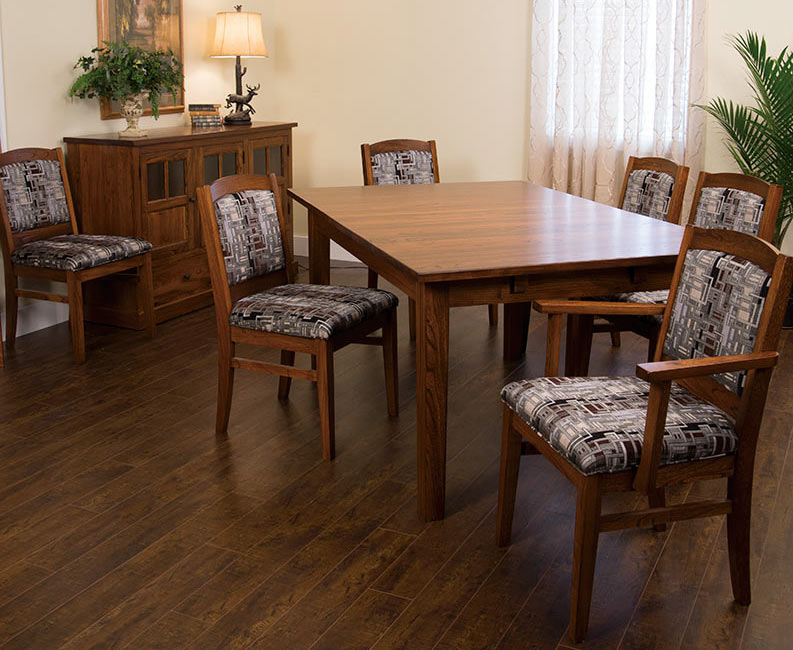 amish woodworking custom wood chair image