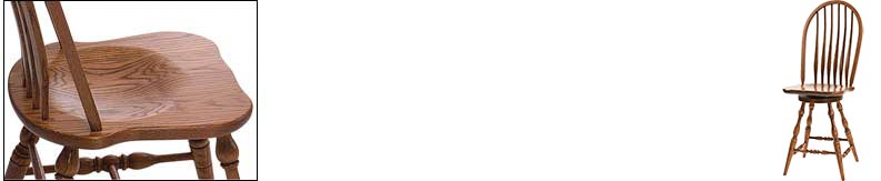 amish woodworking custom wood chair image