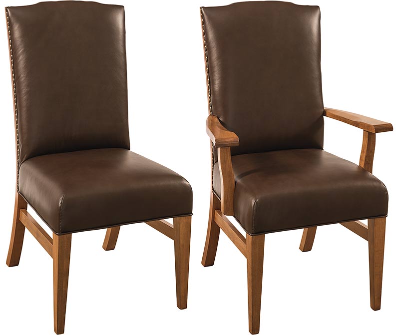 amish woodworking custom wood chair image