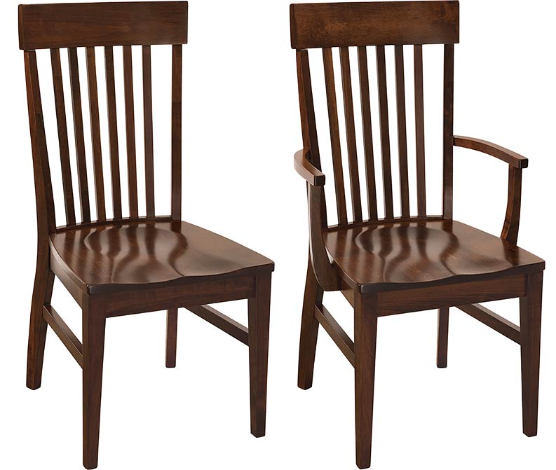 amish woodworking custom wood chair image