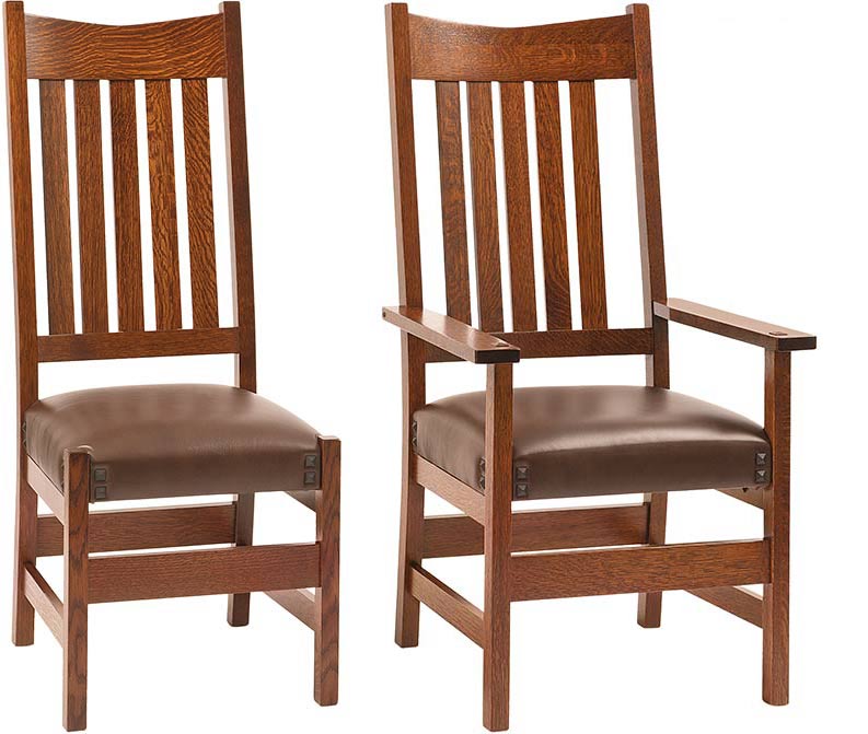 amish woodworking custom wood chair image