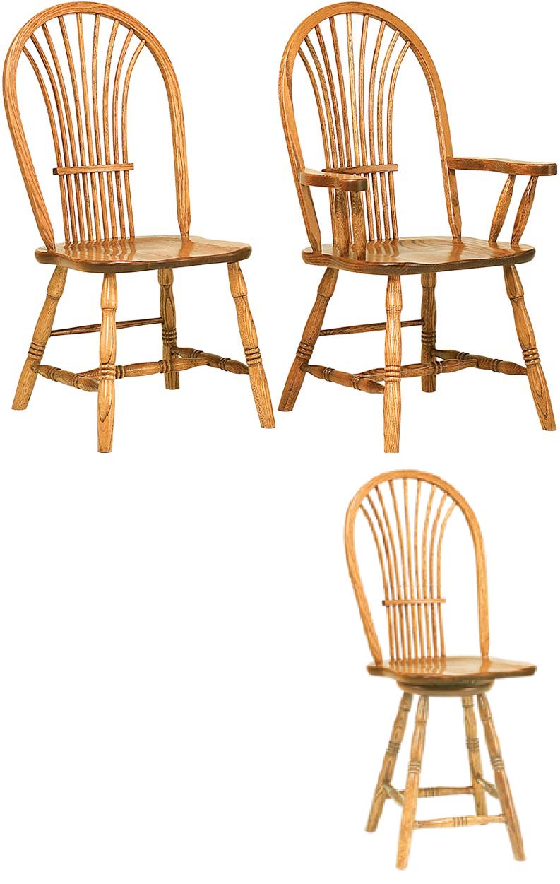 amish woodworking custom wood chair image