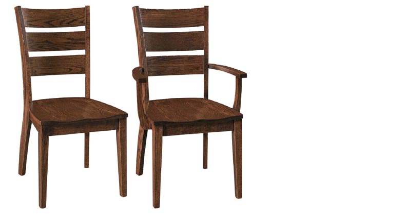 amish woodworking custom wood chair image