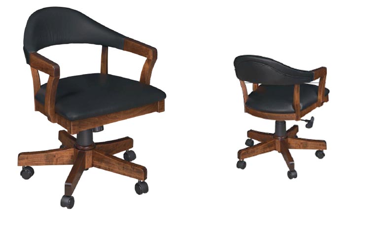 amish woodworking custom wood chair image