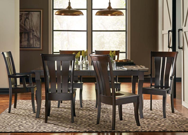 amish woodworking custom wood chair image