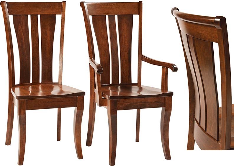 amish woodworking custom wood chair image