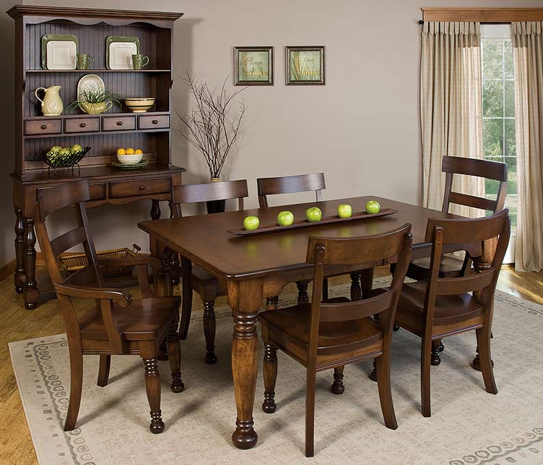 amish woodworking custom wood chair image