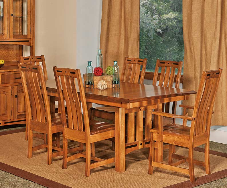 amish woodworking custom wood chair image