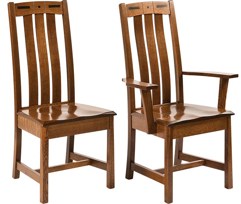 amish woodworking custom wood chair image