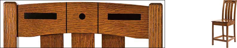 amish woodworking custom wood chair image