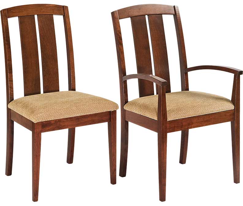 amish woodworking custom wood chair image