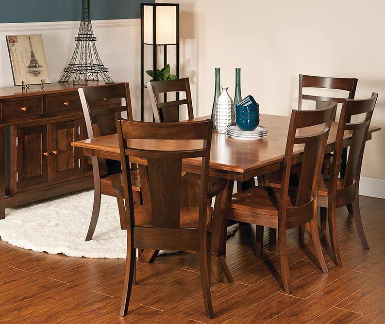 amish woodworking custom wood chair image