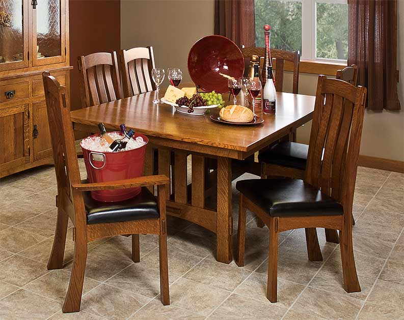 amish woodworking custom wood chair image