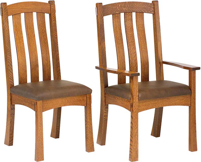 amish woodworking custom wood chair image