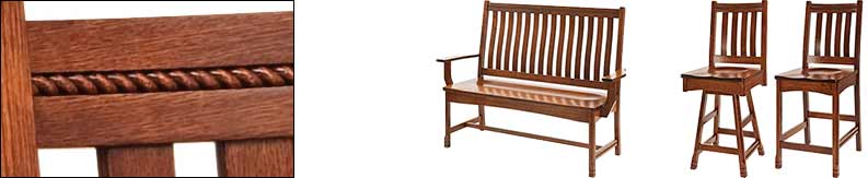 amish woodworking custom wood chair image