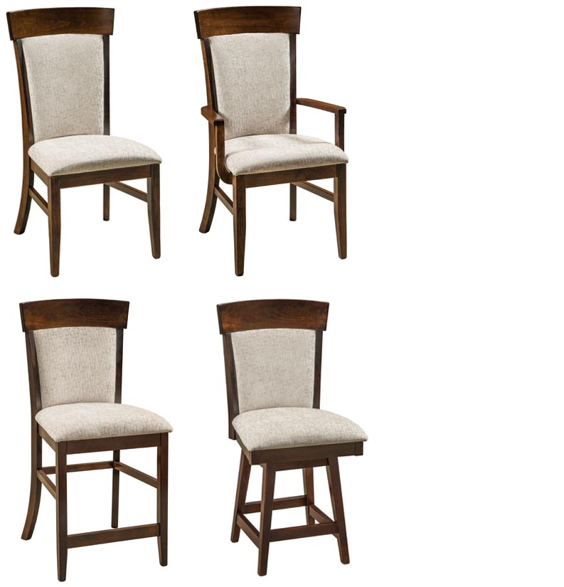 amish woodworking custom wood chair image