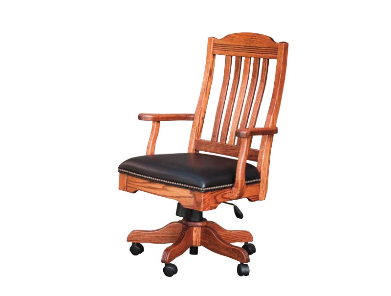 amish woodworking custom wood chair image