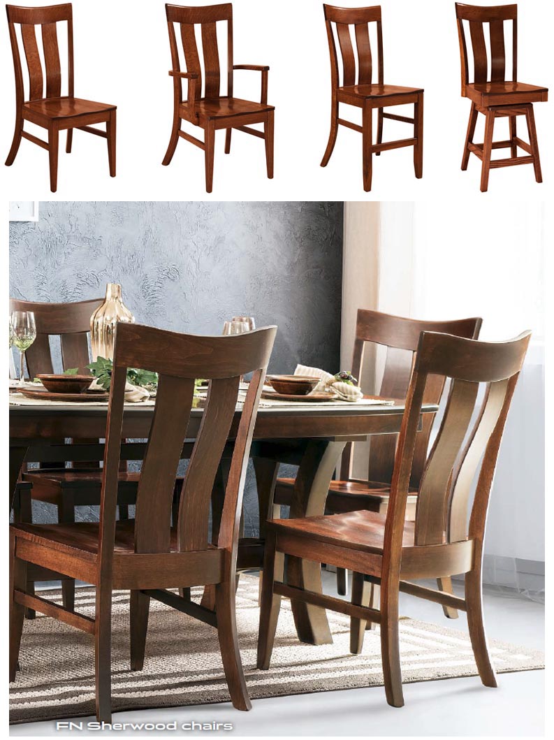 amish woodworking custom wood chair image