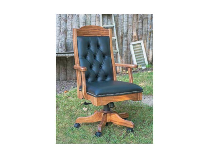 amish woodworking custom wood chair image