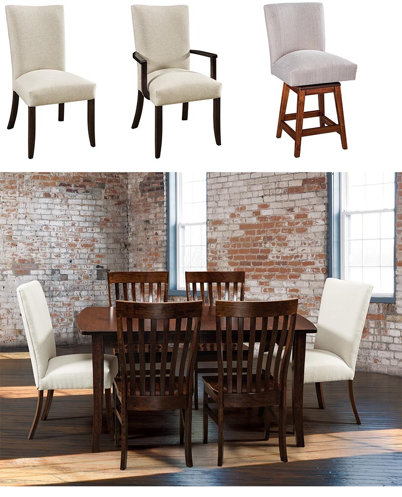amish woodworking custom wood chair image