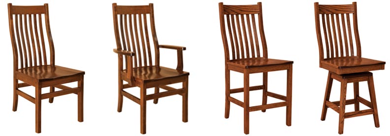 amish woodworking custom wood chair image