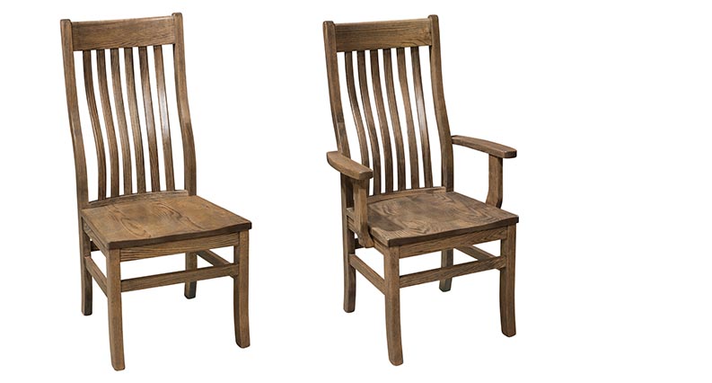 amish woodworking custom wood chair image